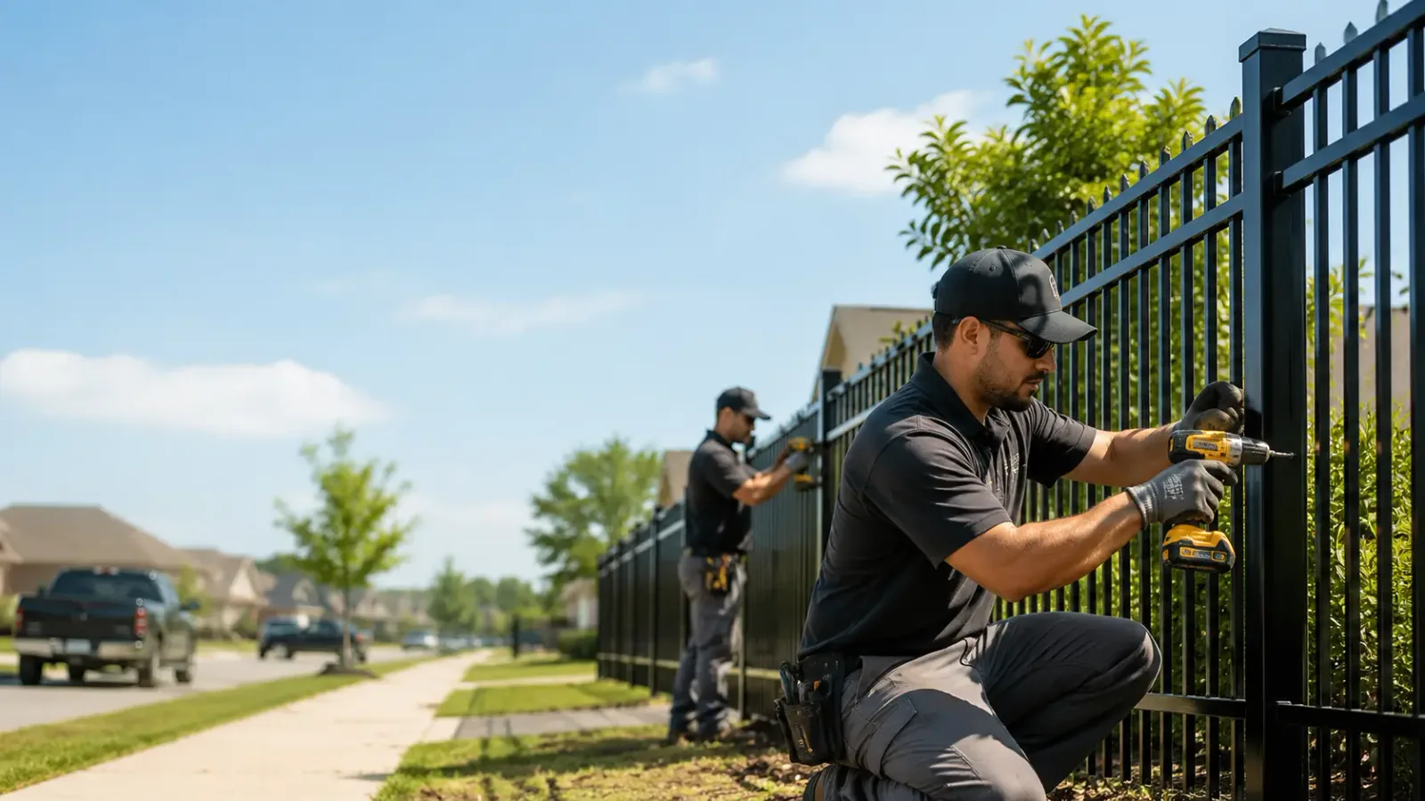 Metal Fence Installation in Hillsboro, WV